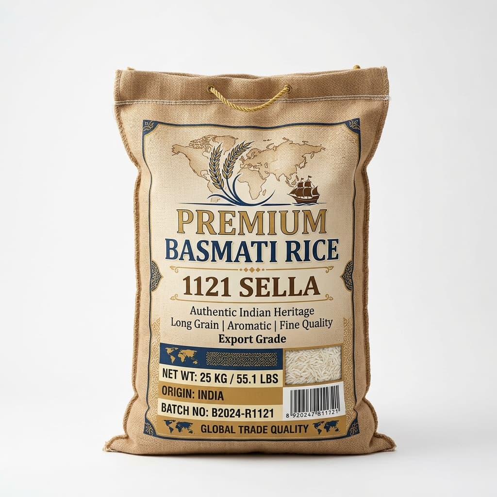 Premium Basmati Rice 1121 Sella